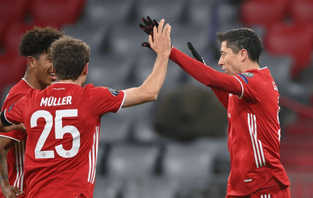 包含拜仁主场迎战利物浦步步为营拼出线的词条